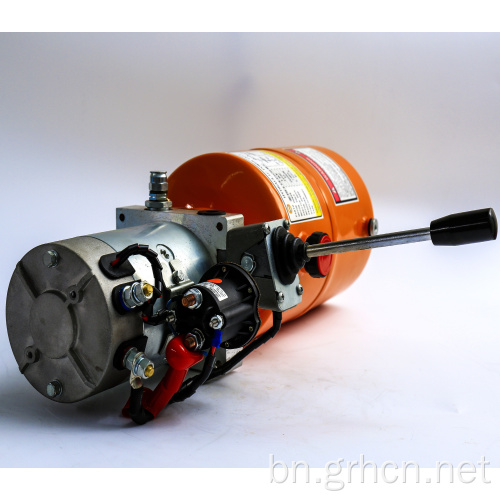 12V পোর্টেবল হাইড্রোলিক পাওয়ার ইউনিট উপাদান